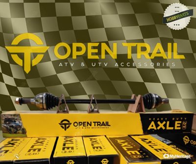 OpenTrail axles ציריות לטרקטורון/רכב שטח